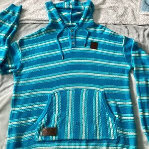 DIXXON Flannel Company Sweater Hoodie. Size XL Hippie